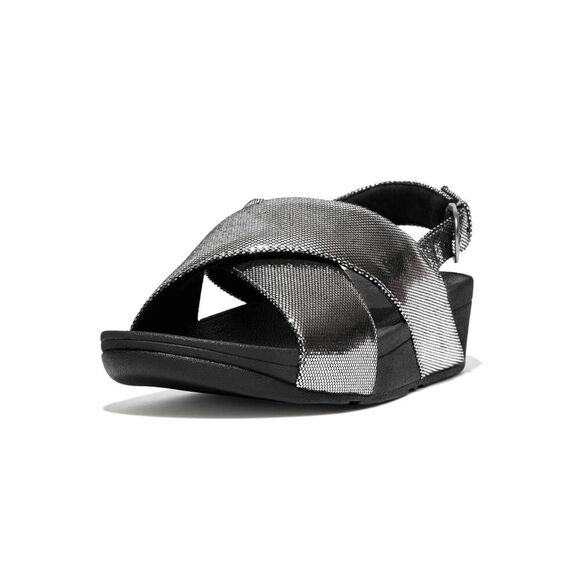 Fitflop Shoes - FitFlop Lulu Metallic Slingback Sandals Size 8 Women's Comfort Wedge Shoes